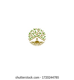 home logo, organic logo, nature logo