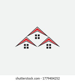 Logotipo del hogar , Diseño de logotipos de propiedades y construcción