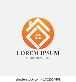 Home logo , Property and Construction Logo design