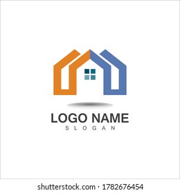 Home logo , Property and Construction Logo design