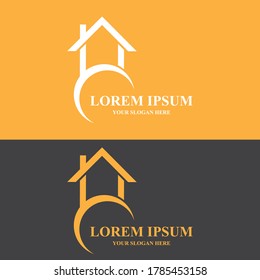 Home logo , Property and Construction Logo design