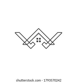 Home logo , Property and Construction Logo design