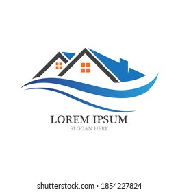 Home logo , Property and Construction Logo design