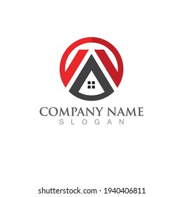 Home logo , Property and Construction Logo design