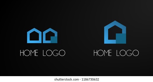 home logo, Set of abstract vector company business logo icons popular web concepts, logo with philosopy mean energy grow dream creative and spirit