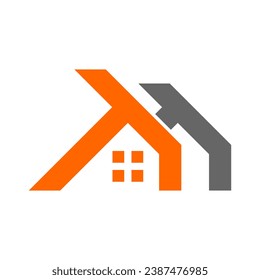 Home logo is simple and attractive