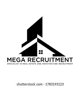 logotipo del hogar, sencillo y limpio