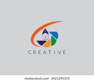 Logotipo de casa con sencillo fuerte y memorable. 