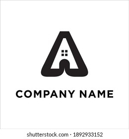 Stockvektorgrafik für ein Home-Logo