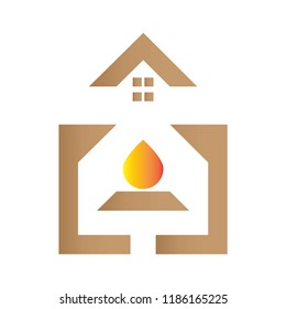Home Logo, strong, clear, useful and editable.

