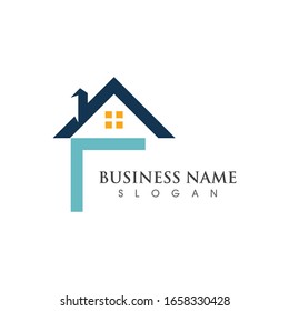 Home logo and symbol vector
