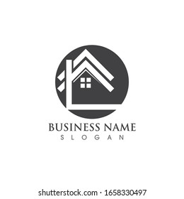 Home logo and symbol vector