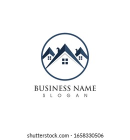 Home logo and symbol vector