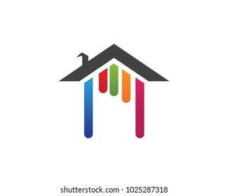 Home logo and symbols