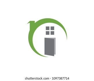 Home logo and symbols vector