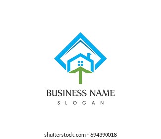 Home logo template