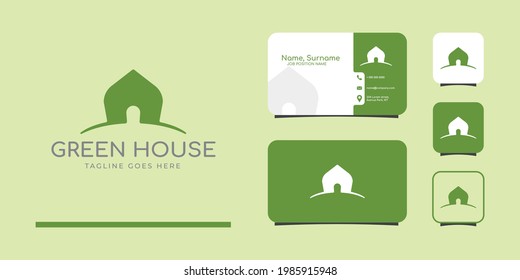 Plantilla de diseño de logotipo de la casa de los vectores - mezquita, hogar, casa y logo moderno adecuado para agencia inmobiliaria y empresa inmobiliaria