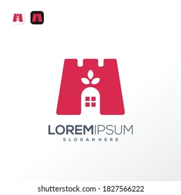 plantilla de logotipo de inicio lista para usar