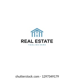 Home logo template. Vector illustrator