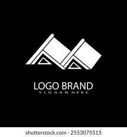 logotipo doméstico que é exclusivo e simples