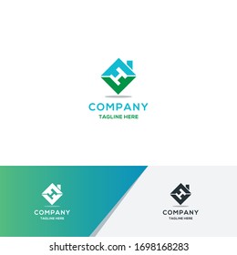 Home Logo. A unique, exclusive, elegant, professional, clean, simple, modern logo. Great logo for any company with strong feels, It would be perfect for your company