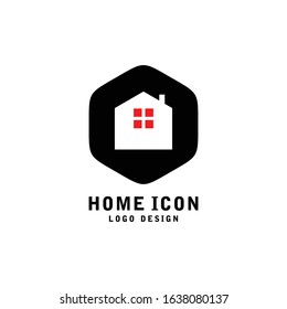 home logo vector abstract template