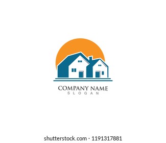home logo and vector architectural,build