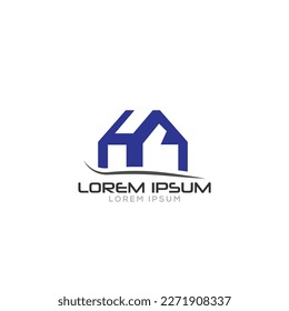 Home-Logo, Vektorkunst, Logo-Design des besten Hauses, Design von Vektorvorlagen, Happy-Home-Symbol, Design von Leaf-Natur-Immobilien-Logos, Logo-Designvorlage für das Home-Leaf-Logo, Logos für Immobilien