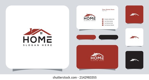 home logo vector design concept