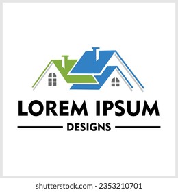 Home logo vector design, property icon