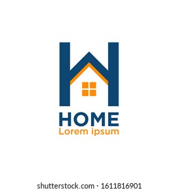 home logo vector design template