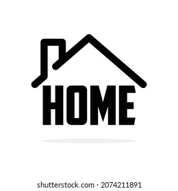 Vector de logotipo residencial. EPS 10.