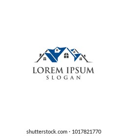 Home logo vector graphic abstract modern shape