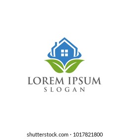 Home logo vector graphic abstract modern shape