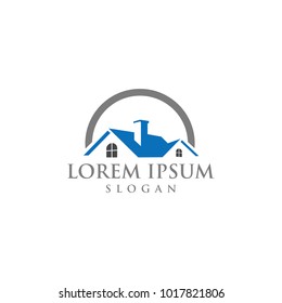 Home logo vector graphic abstract modern shape