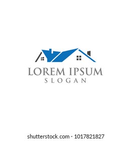 Home logo vector graphic abstract modern shape