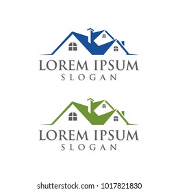 Home logo vector graphic abstract modern shape