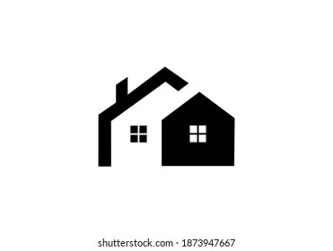 home logo vector icon design