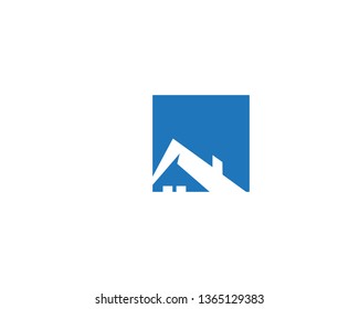home logo vector icon template
