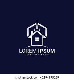 Home logo vector illustration design