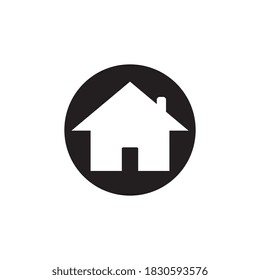home logo vector illustration template design