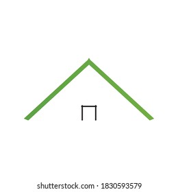 home logo vector illustration template design