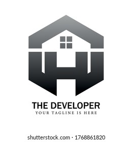 Home logo vector suitable for use by developers