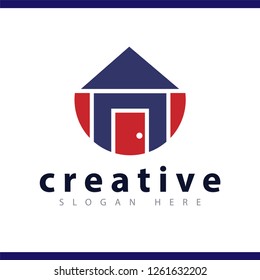 home logo vector template