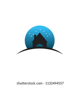 Home Logo Vector Template Design Illustration