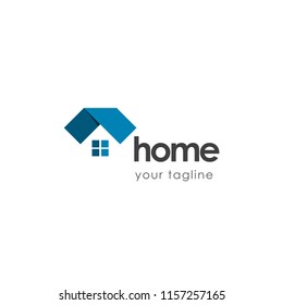 Home Logo Vector Template Design Illustration