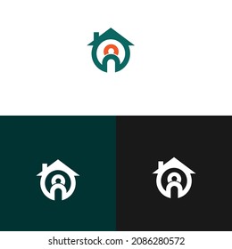 símbolo de plantilla de vector de logotipo de inicio