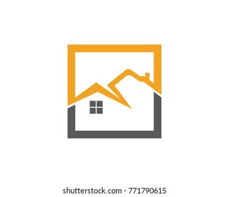 Home logos vector