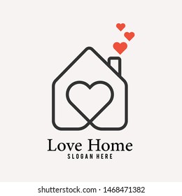 home love care heart valentine