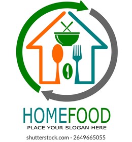 Home Made Food Logo Vector